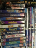 VHS & DVD TAPES- DISNEY MOVIES