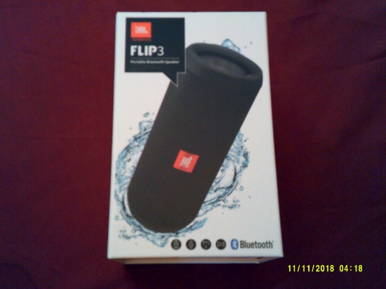 JBL FLIP 3 BLUETOOTH SPEAKER