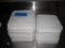 Rubbermaid 9” squar Lids
