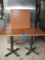 Square Tables Brown