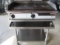 APW 36” griddle with stainless equip. stand