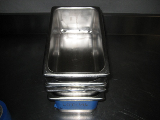¼ size insert pans