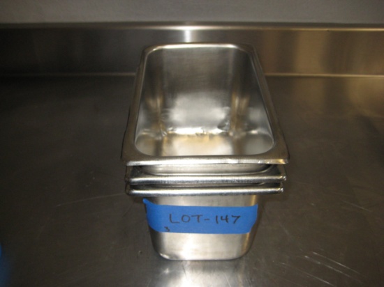 ¼ size insert pans