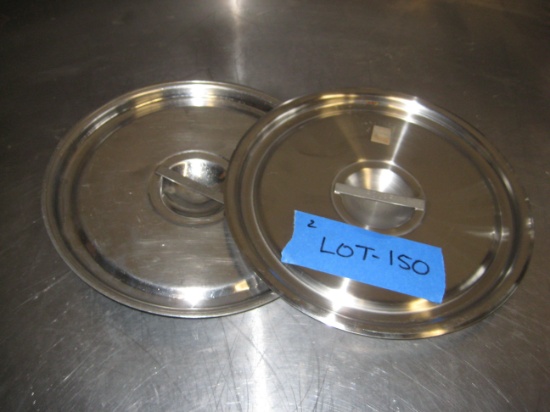 11Qt Stainless steel lids