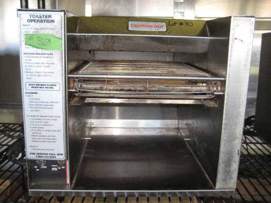 Hatco conveyor toaster