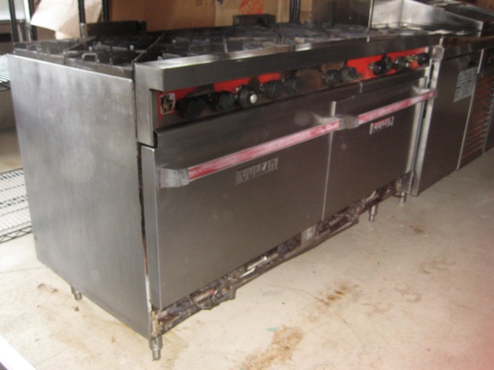 Vulcan 10 burner double oven