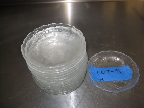 6” Clear plate