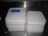 Rubbermaid 9” squar Lids