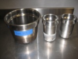 11Qt Stainless steel and 2Qt soup inserts