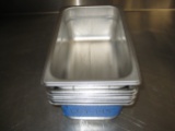 ¼ stainless insert pans