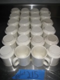 Plastic coffee cups