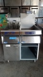 Fryer with Dump Station & Heat Lamp Pitco