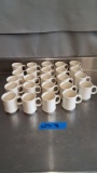 Plastic coffee cups