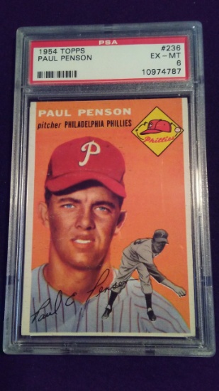 1954 TOPPS PAUL PENSON