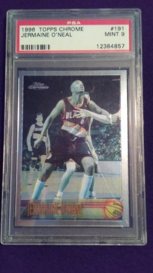 1996 TOPPS CHROME JERMAINE O'NEAL #191