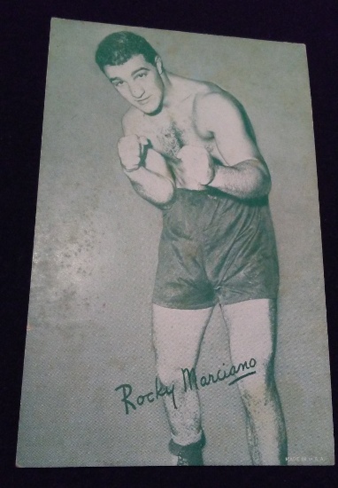 1948-52 EXHIBITS BOXING CARD ROCKY MARCIANO