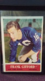 1964 PHILADELPHIA FOOTBALL CARD FRANK GIFFORD #117