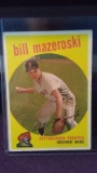 1958 TOPPS BASEBALL BILL MAZEROSKI #415 PIRATES