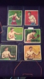 1910 MECCA PRIZE FIGHTERS CARD LOT OF 6 CARDS
