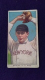 1909 T206 BASEBALL CARD RUBE MANNING POLAR BEAR BACK