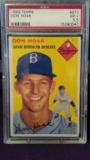 1954 TOPPS BASEBALL CARD DON HOAK #211