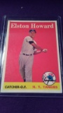 1958 TOPPS BASEBALL ELSTON HOWARD #275