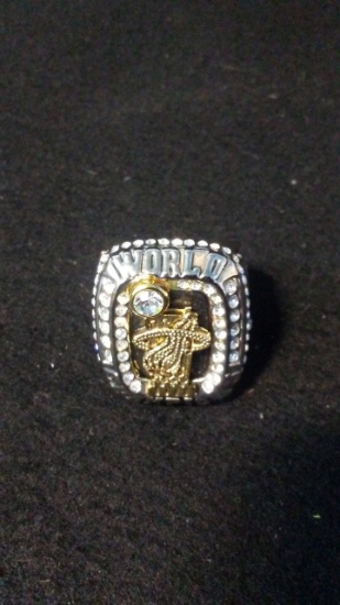 2012 Miami Heat Nba World Championship Replica Ring Labron James