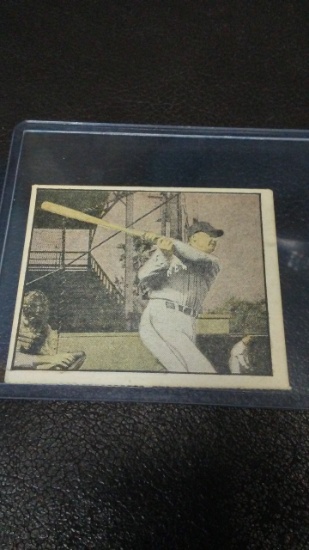 1951 Berk Ross Parade Of Champions Johnny Mize Yankess Baseball Card