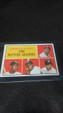 1961 Topps Baseball Al Batting Leaders #42