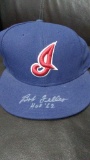 Bob Feller Cleveland Indians Autographed Baseball Hat