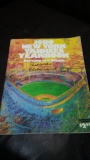 1980 New York Yankees Yearbook Autographed By Elston Howard