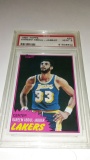 1981 Topps Basketball Kareem Abdul Jabbar