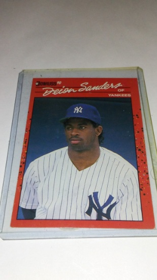 1990 Dunross Baseball Deion Sanders #427