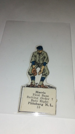 1921-30 Major League Plyers Die- Cut Baseball Harris