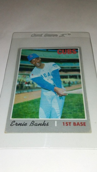 1970 Topps Baseball Erne Banks Cubs #630 Lo