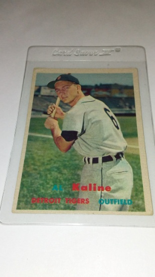 1957 Topps Baseball Al Kaline #125 Lo