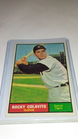 1961 Topps Baseball Rocky Colavito #330 Lo