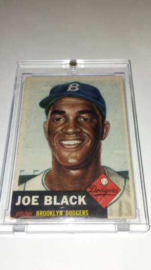 1953 TOPPS BASEBALL JOE BLACK #81 DODGERS