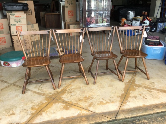 Qty of (4) Dining Room Chairs