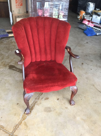 Wingback Parlor Chair