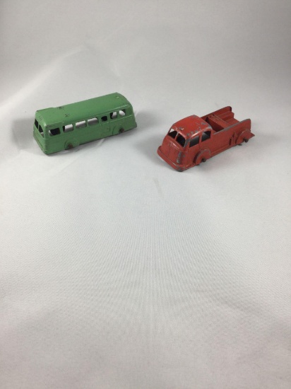 Qty of (2) Vintage 3? Tootsietoy Die Cast Toys