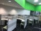 4 desk privacy height linear cubicle system