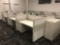 6 desk medium wall cubicle system