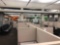 10 Workstation and 1 manager station Allsteel cubicle system