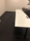 Qty of 4 meeting tables and credenza