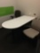 Qty of 6 meeting tables with chairs