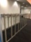Qty of 8 industrial coat racks