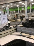 9 desk cubicle system