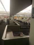 10 workstation and 1 manager station Allsteel cubicle system