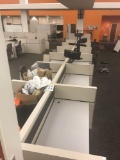 14 workstation Allsteel cubicle system